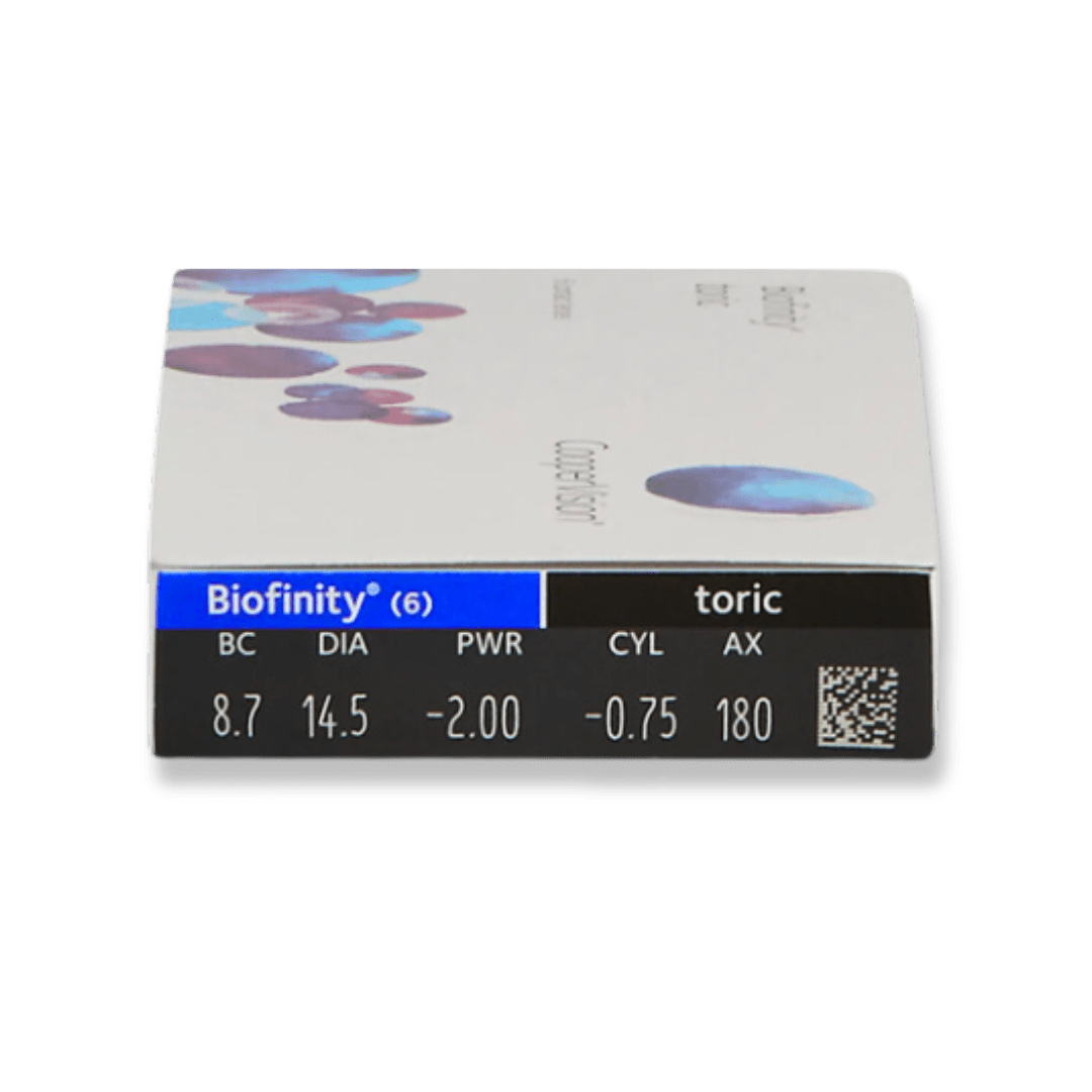 Biofinity® Toric - (Monthly, 6 pack)