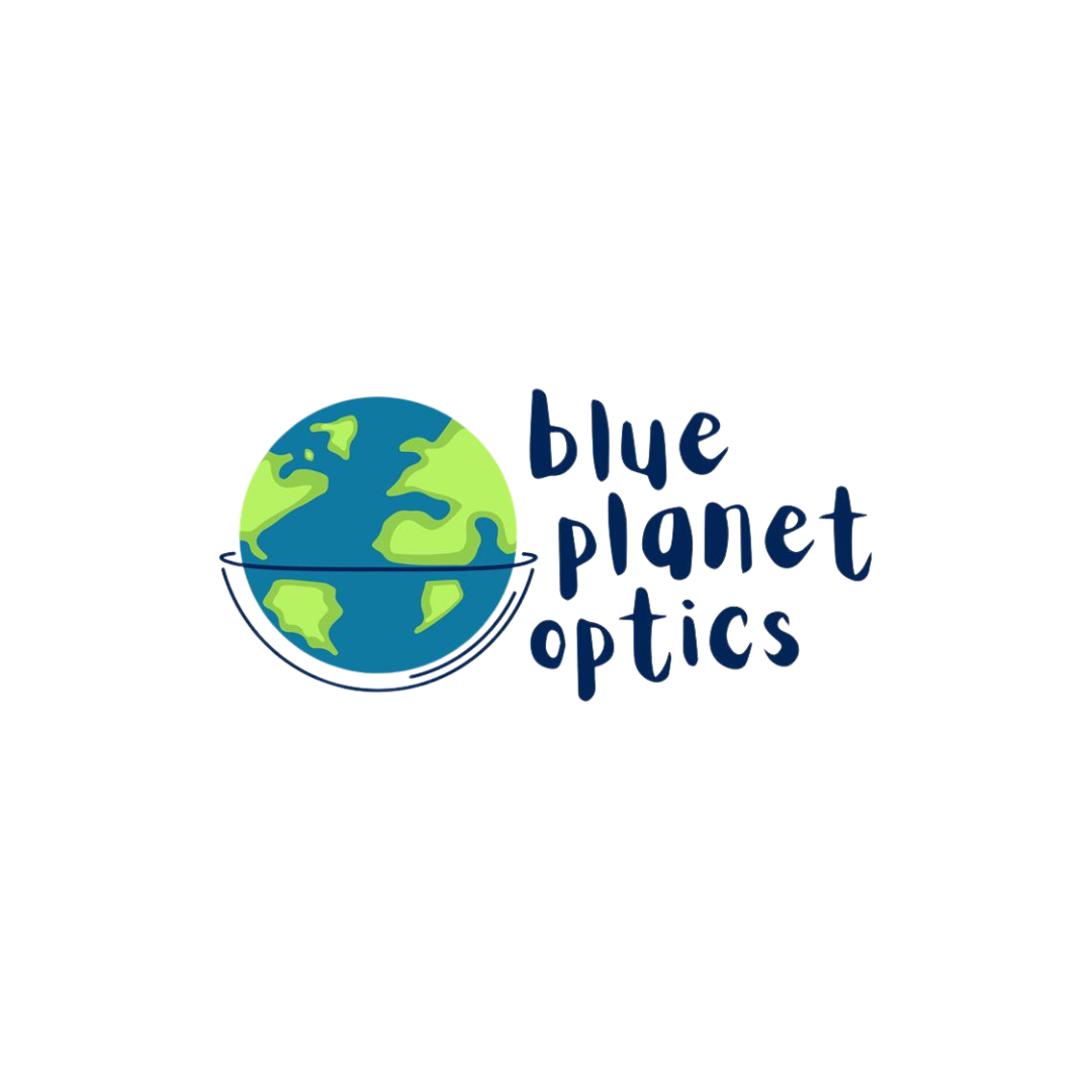 Compostable Blue Planet Optics Sticker