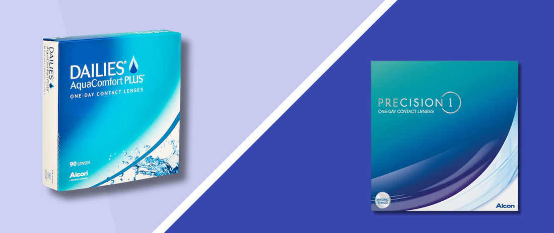 DAILIES AquaComfort Plus vs. PRECISION1: Which Daily Lens is Better?
