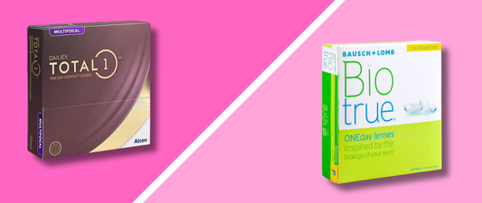 DAILIES Total1 Multifocal vs. Biotrue ONEday for Presbyopia