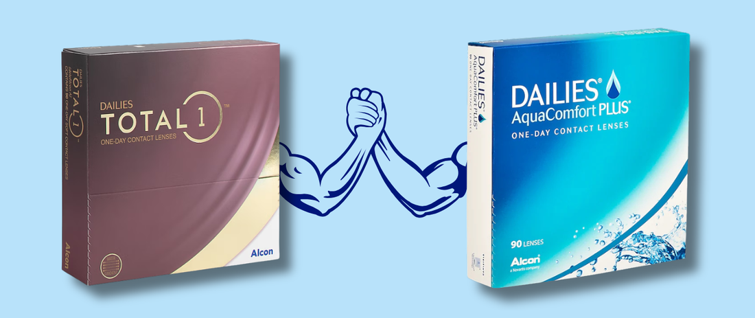 DAILIES Total 1 vs. DAILIES Aquacomfort Plus