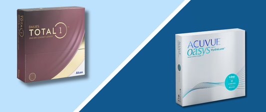 Dailies Total 1 vs. Acuvue Oasys 1-Day