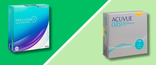 PRECISION1 for Astigmatism vs. Acuvue Oasys 1-Day for Astigmatism