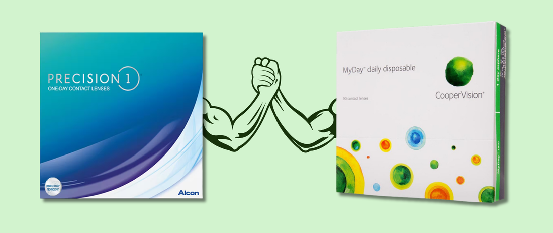 Precision1 vs. MyDay: Which Daily Contact Lens Is Better?