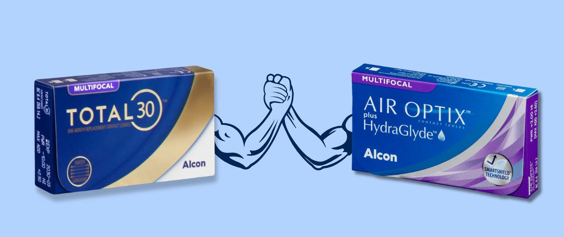 TOTAL30 Multifocal vs. AIR OPTIX plus HydraGlyde Multifocal