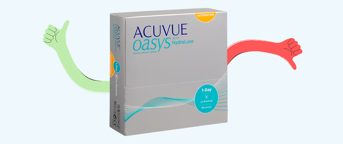 Where to Find the Cheapest Price on Acuvue Oasys 1-Day for Astigmatism 90 Pack