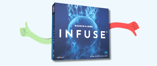 Where to Find the Cheapest Price on Bausch + Lomb INFUSE One-Day 90 Pack