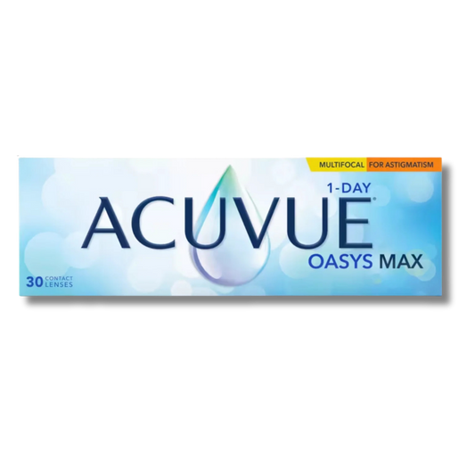 Acuvue® Oasys Max 1-Day Multifocal for Astigmatism - (30 pack)